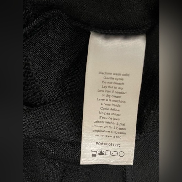 rag & bone The Knit V Neck Black Size xxs - Picture 9 of 10